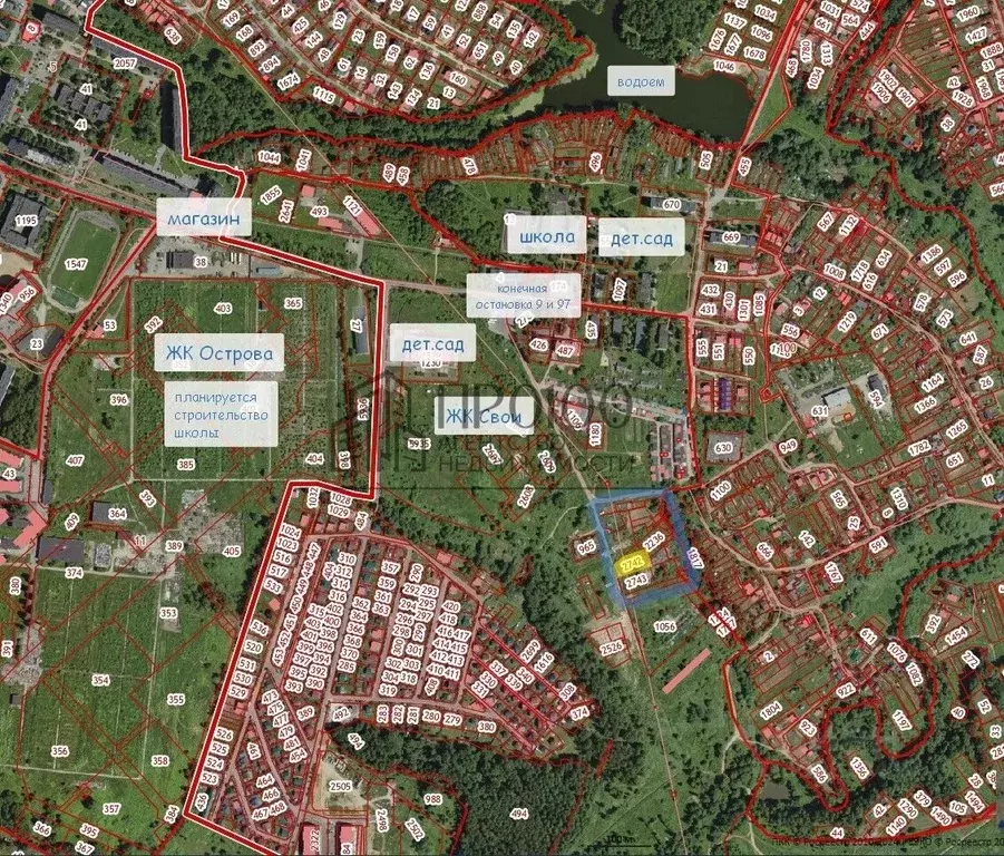 Участок в Калужская область, Калуга городской округ, д. Канищево ул. ... - Фото 2
