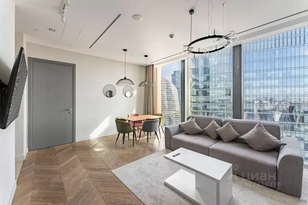 2-к кв. Москва 1-й Красногвардейский проезд, 22с1 (100.0 м) - Фото 2