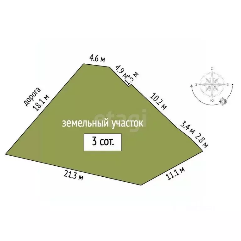 Дом в Крым, Ялта муниципальный округ, Ливадия пгт пер. Батурина, 3А ... - Фото 2