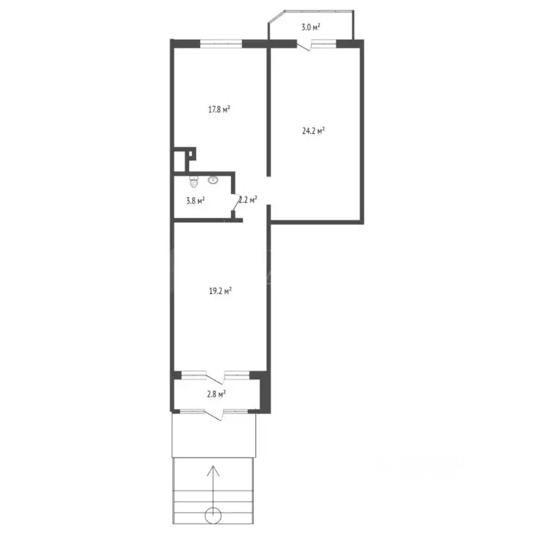 Помещение свободного назначения в Тюменская область, Тюмень Широтная ... - Фото 2