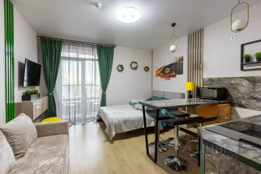 Студия Пермский край, Пермь Молодогвардейская ул., 37 (30.0 м) - Фото 1