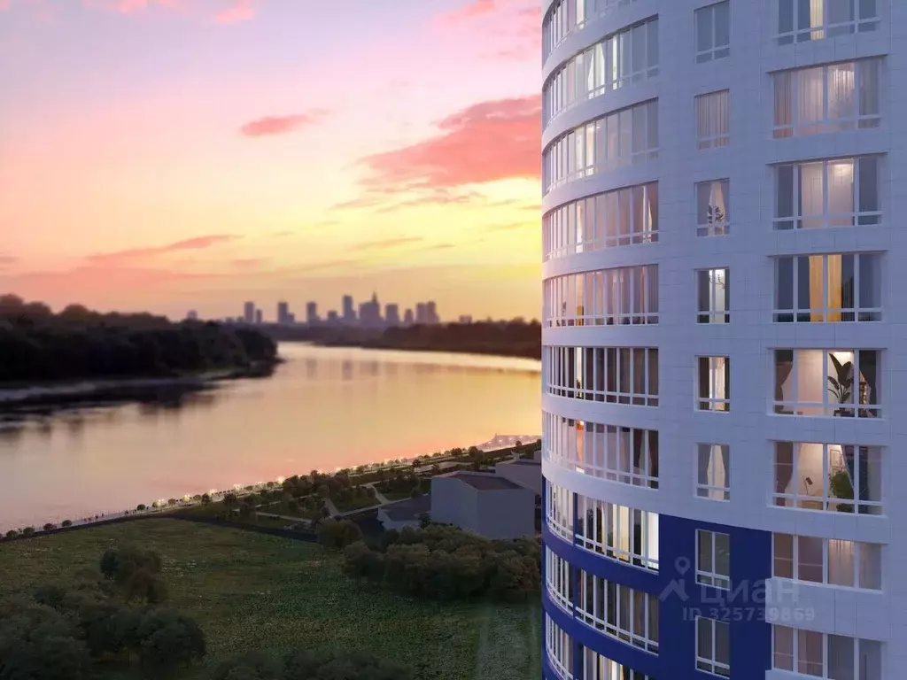 2-к кв. Краснодарский край, Краснодар Фонтаны жилой комплекс (54.1 м) - Фото 2