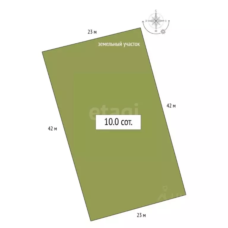 Участок в Алтай, Майминский район, Манжерокское с/пос, с. Озерное ул. ... - Фото 2