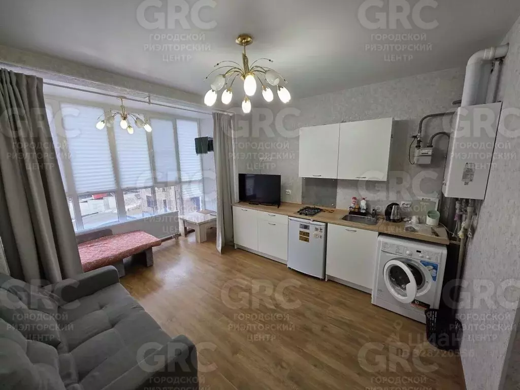 Студия Краснодарский край, Сочи Донская мкр, ул. Гончарова, 10 (25.0 ... - Фото 1