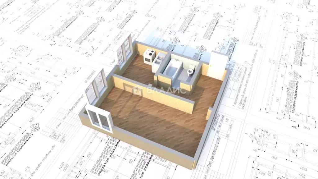 1-к кв. Иркутская область, Ангарск 10-й мкр, 44 (32.0 м) - Фото 2