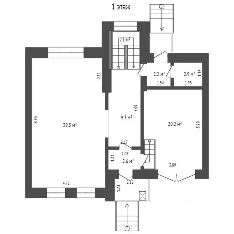 Таунхаус в Тюменская область, Тюмень Барнаульская ул., 100к2 (334 м) - Фото 2