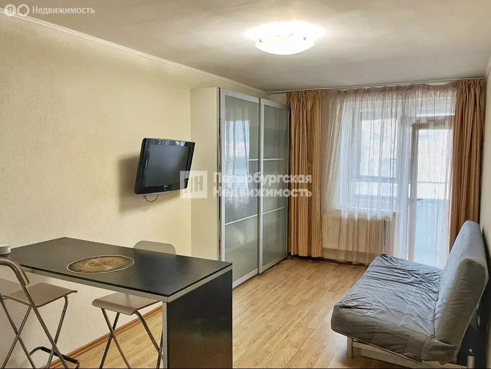 Квартира-студия: Санкт-Петербург, Мебельная улица, 35к2 (23 м) - Фото 1