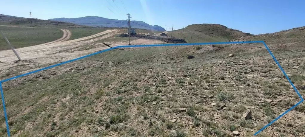 Участок в Крым, Судак муниципальный округ, с. Миндальное  (7.4 сот.) - Фото 1