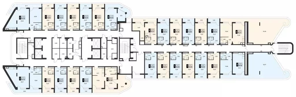 2-комнатная квартира: Алушта, Перекопская улица, 4 (95.21 м) - Фото 1