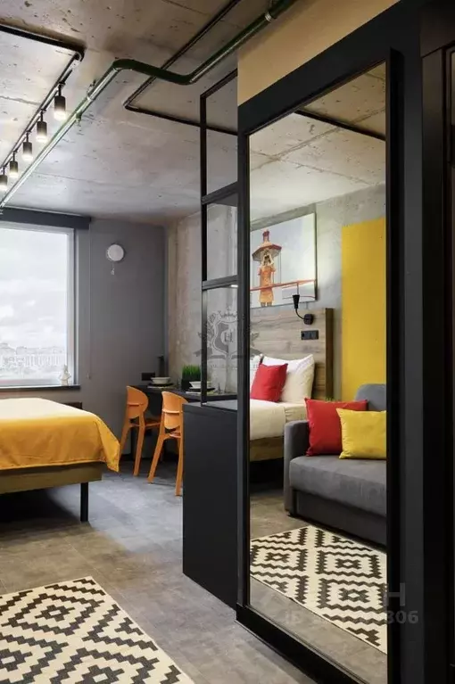 Студия Санкт-Петербург ул. Орджоникидзе, 44а (20.5 м) - Фото 2