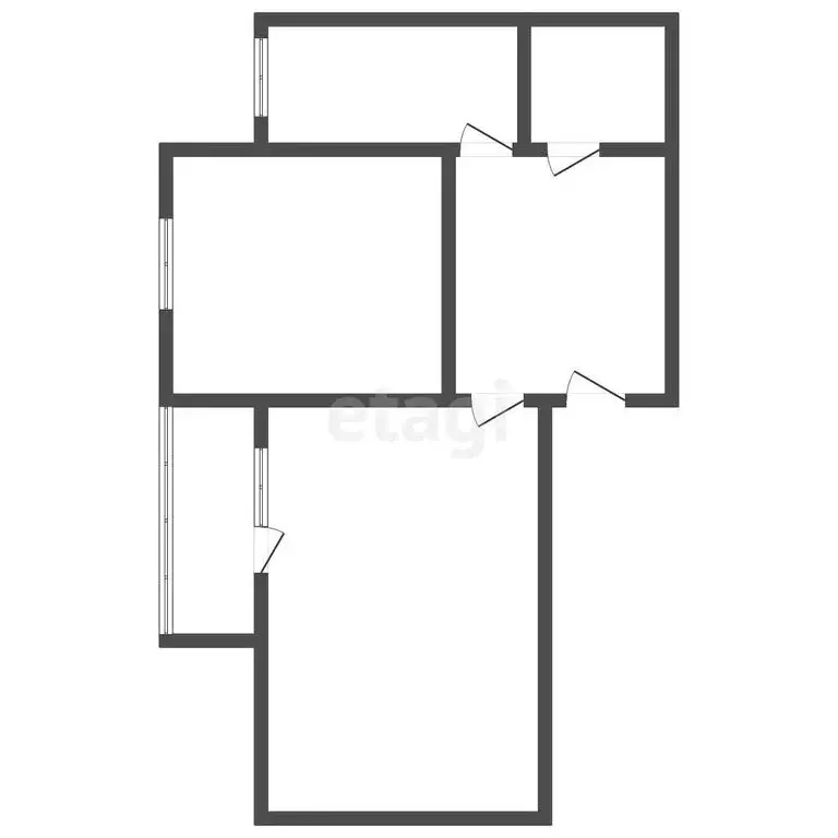 2-комнатная квартира: село Ямное, Ягодная улица, 11 (70 м) - Фото 1