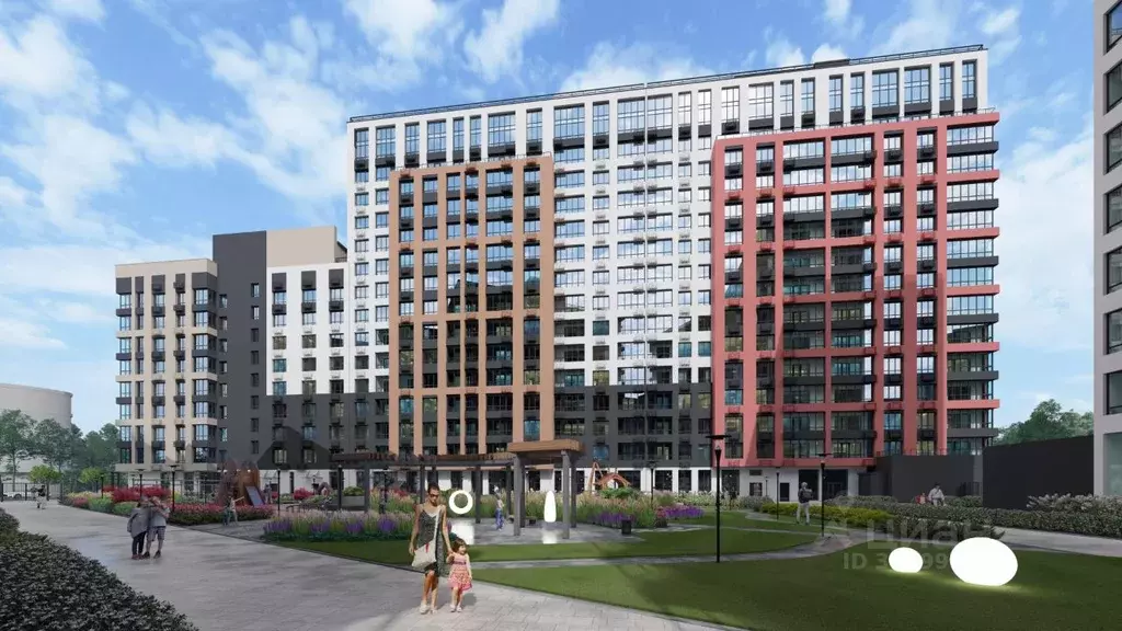 2-к кв. Воронежская область, Воронеж Ключи мкр, Ключи-клаб жилой ... - Фото 2