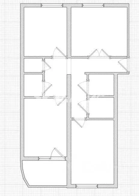 Квартира, 3 комнаты, 72.2 м - Фото 2