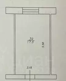 Студия Татарстан, Казань ул. Академика Арбузова, 4 (17.6 м) - Фото 1