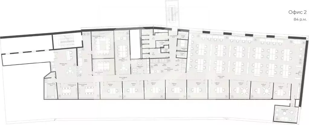 Помещение свободного назначения в Москва ул. Станиславского, 21С3 (950 ... - Фото 2