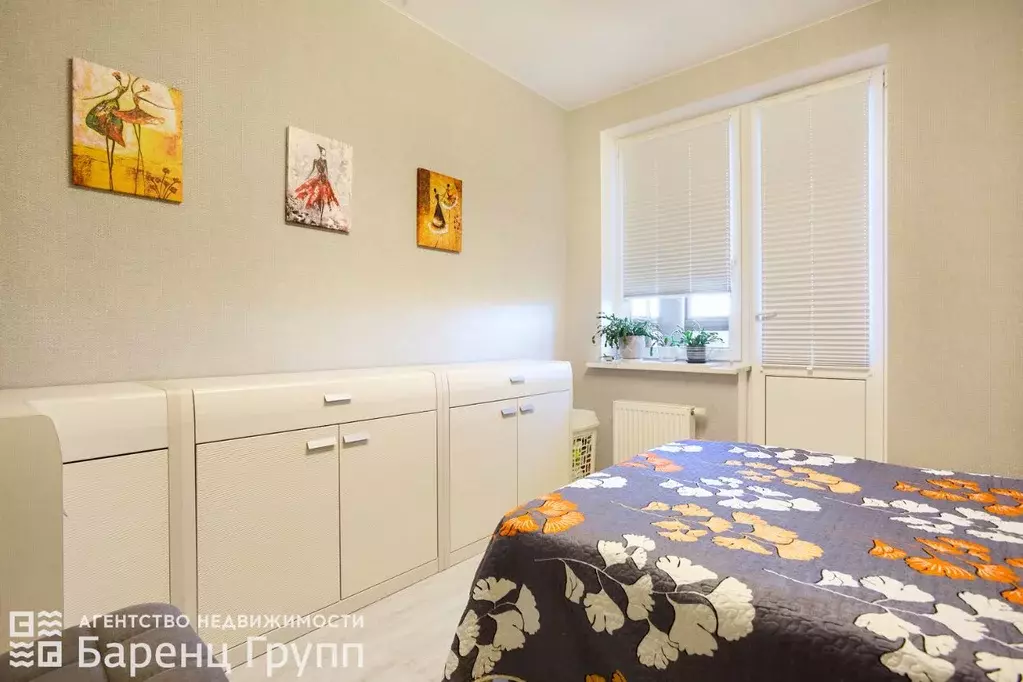 2-к кв. Карелия, Петрозаводск бул. Интернационалистов, 8 (37.3 м) - Фото 1