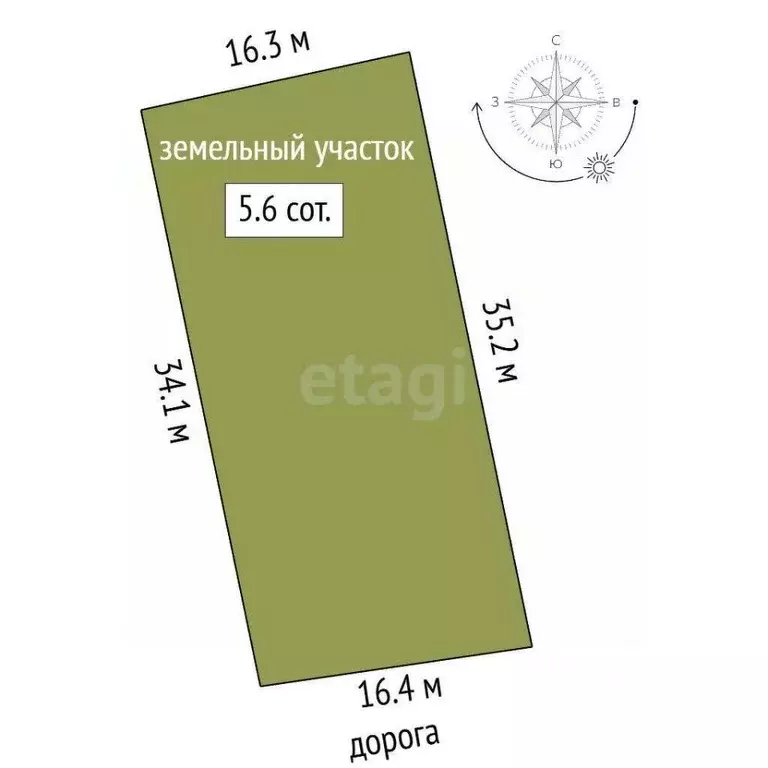 Участок в Крым, Симферопольский район, Трудовское с/пос, пос. Айкаван, ... - Фото 2