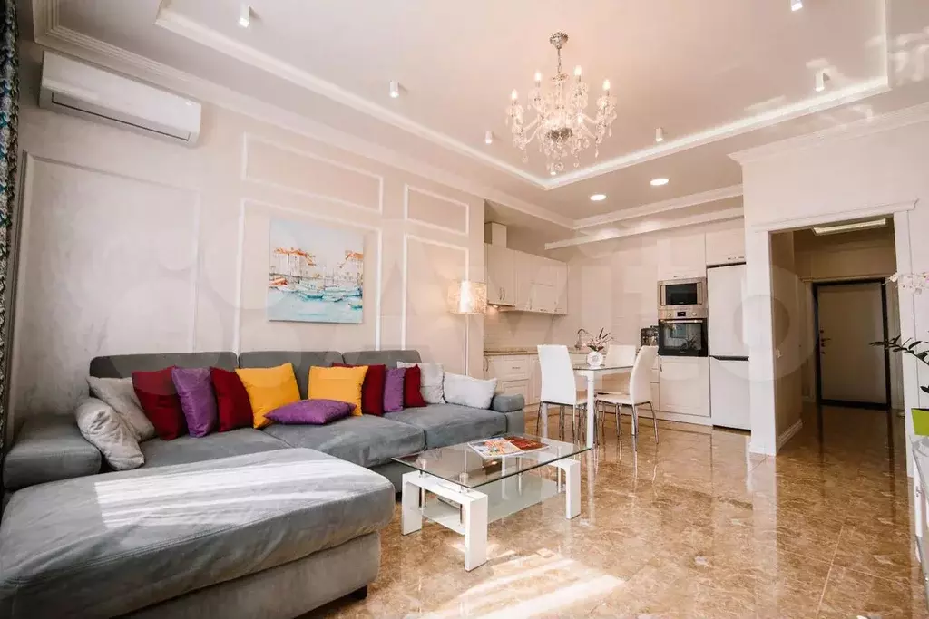 1-к. квартира, 70 м, 6/21 эт. - Фото 0