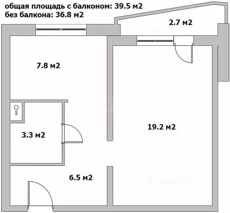 1-к кв. Москва Старокачаловская ул., 3К3 (39.5 м) - Фото 1