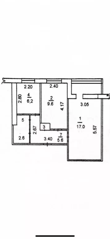 2-к кв. Кемеровская область, Кемерово Октябрьский просп., 99А (44.0 м) - Фото 2