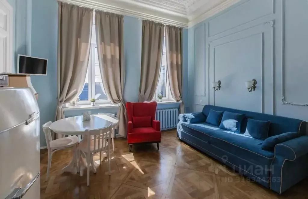 1-к кв. Санкт-Петербург просп. Добролюбова, 25 (28.0 м) - Фото 0