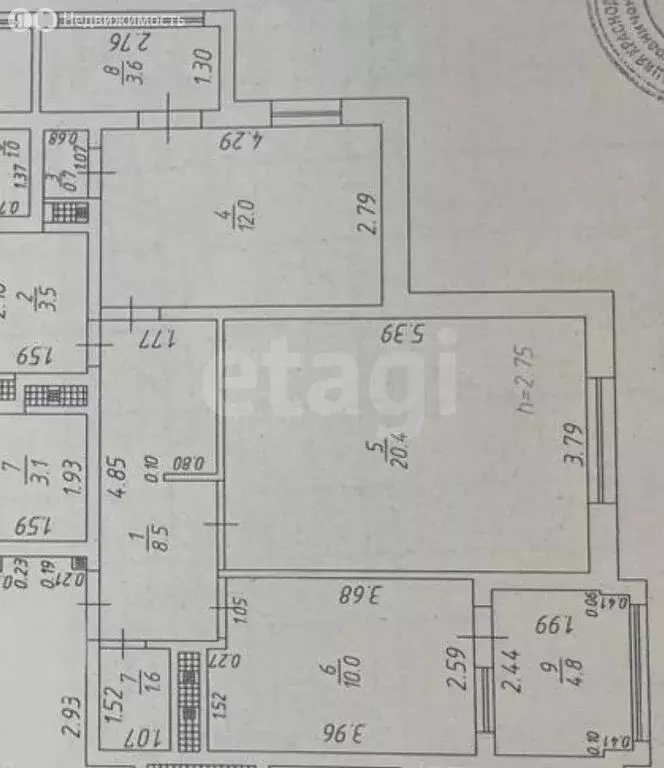 2-комнатная квартира: Анапа, улица Адмирала Пустошкина, 12к3 (64 м) - Фото 0