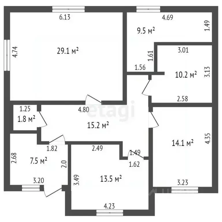 Дом в Ростовская область, Таганрог ул. Варданяна (108 м) - Фото 2