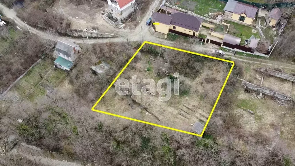 Участок в Краснодарский край, Новороссийск Баклан СНТ, 45 (6.2 сот.) - Фото 1