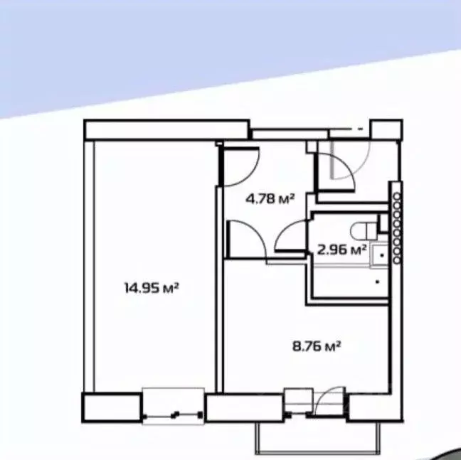 1-к кв. Крым, Судак муниципальный округ, с. Морское ул. Виноградная, 6 ... - Фото 2