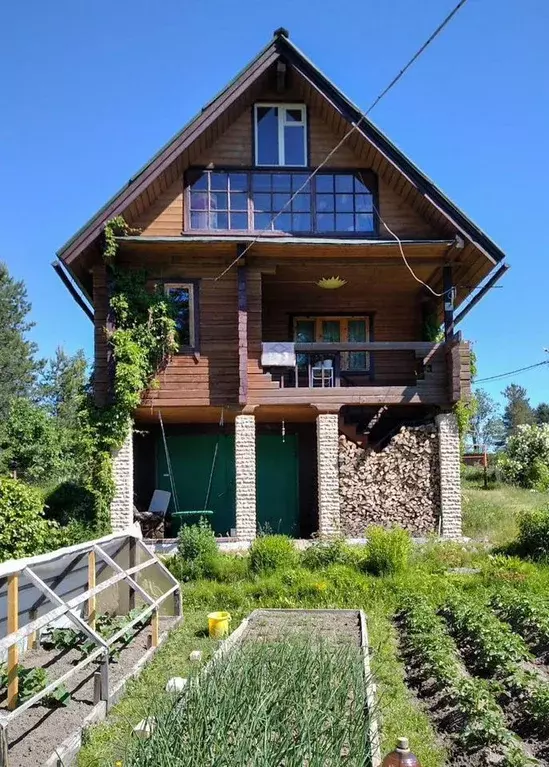 Дом в Ленинградская область, Выборгский район, Первомайское с/пос, ... - Фото 1