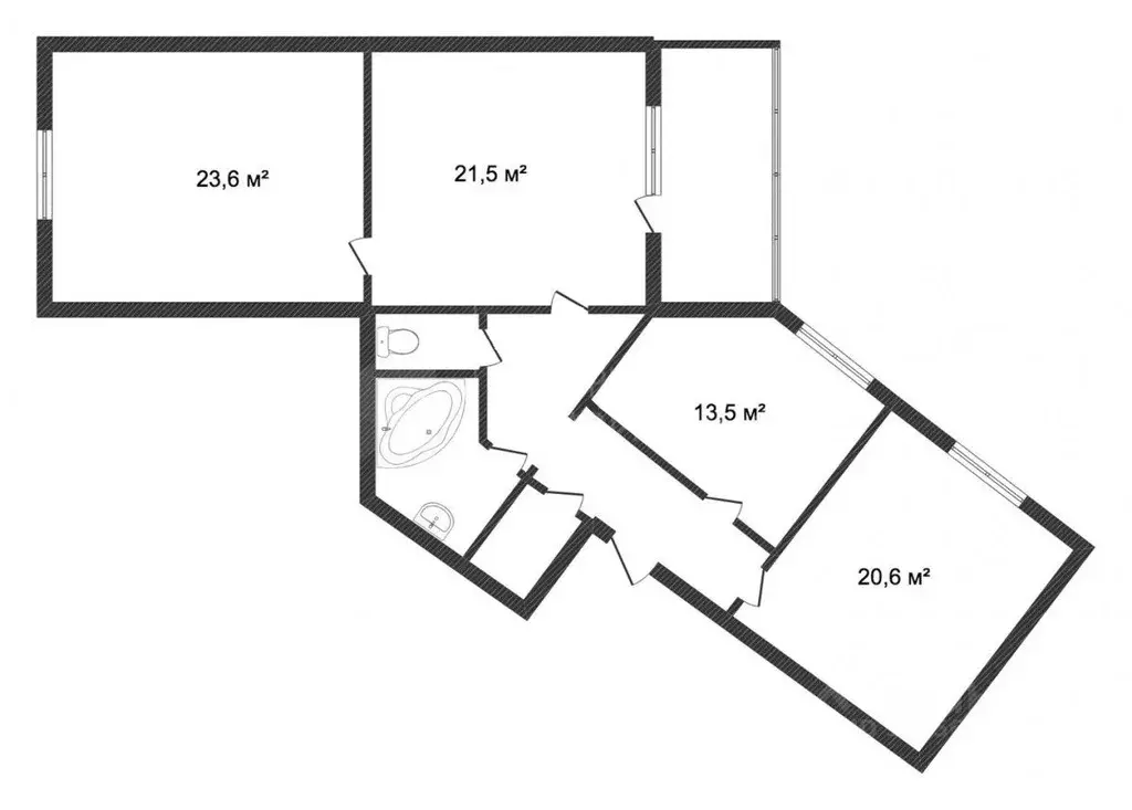 3-к кв. Тюменская область, Тюмень ул. Стартовая, 5а (108.0 м) - Фото 2