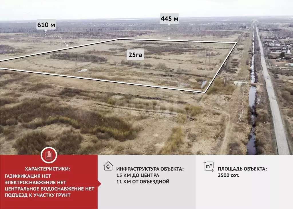 Участок в Тюменский муниципальный округ, деревня Решетникова (13.8 м) - Фото 2