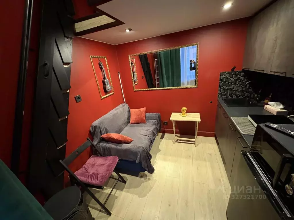 Студия Москва 2-я Рощинская ул., 10 (21.0 м) - Фото 2