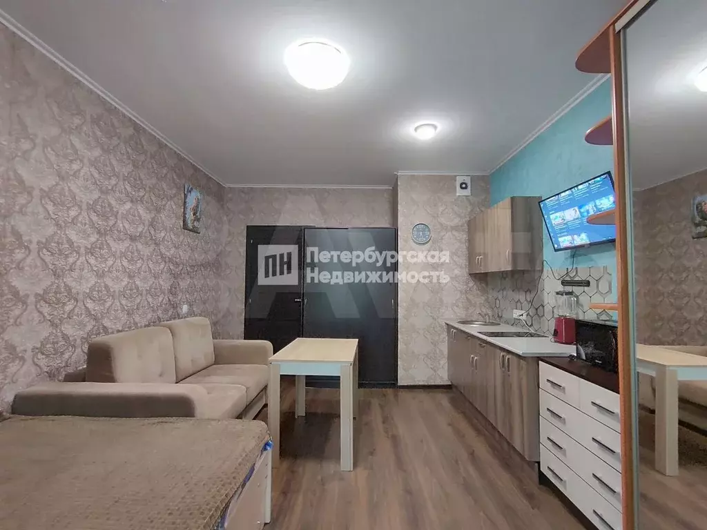 Квартира-студия, 24,2 м, 4/18 эт. - Фото 1