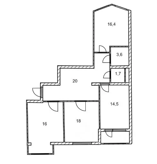 3-к кв. Крым, Симферополь просп. Победы, 211Е (90.0 м) - Фото 2