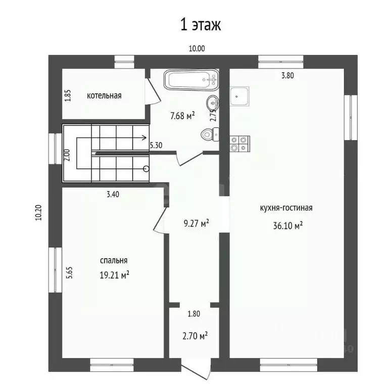 Дом в Тюменская область, Тюменский муниципальный округ, Новокаменский ... - Фото 2