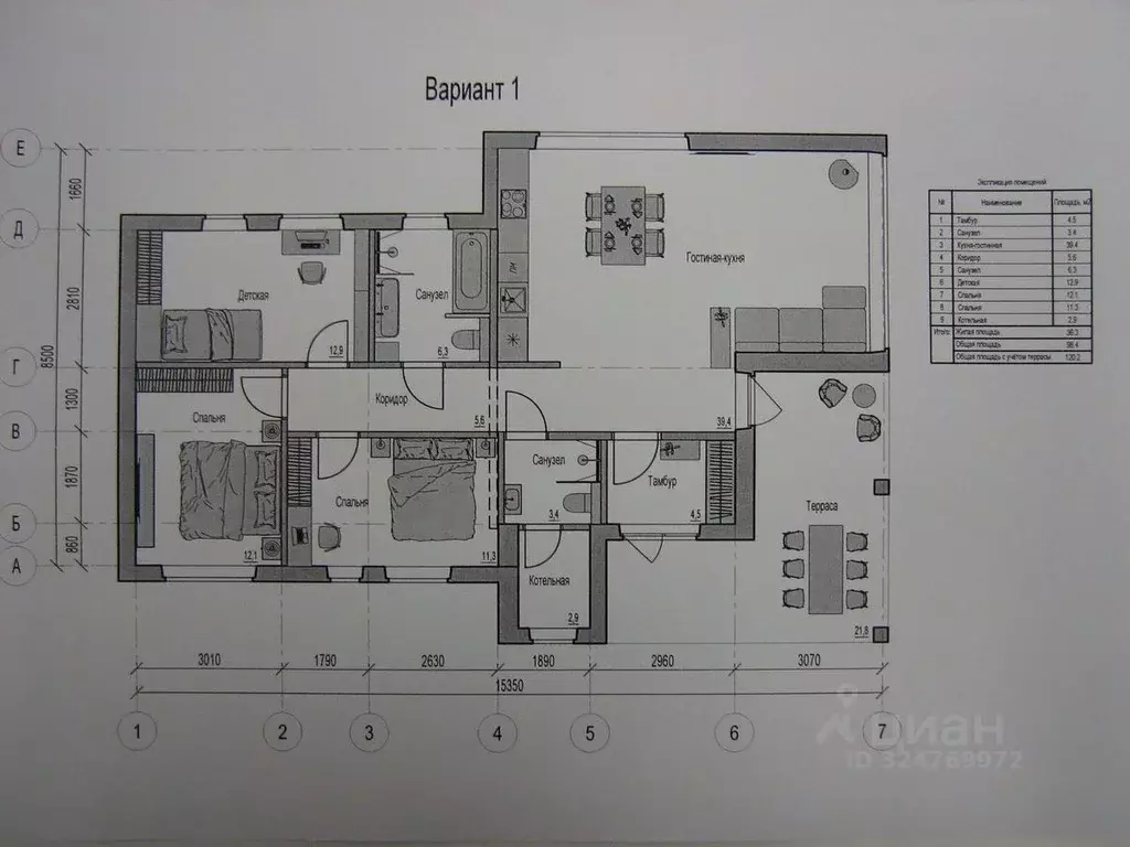 Коттедж в Ленинградская область, Ломоносовский район, Пениковское ... - Фото 1