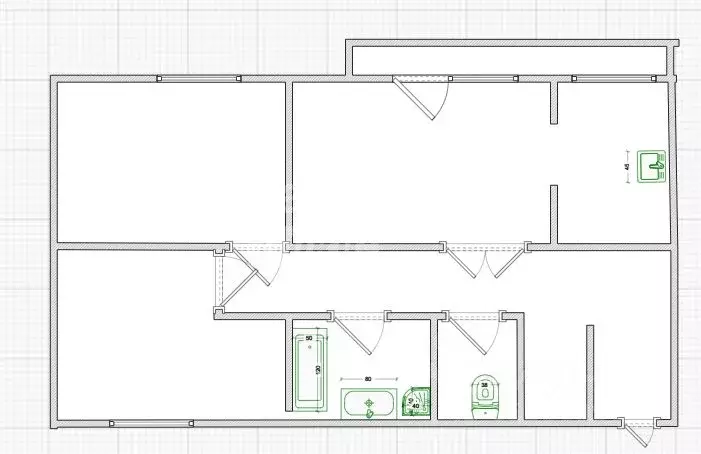4-к кв. Иркутская область, Иркутск Байкальская ул., 236Б/6 (103.9 м) - Фото 2