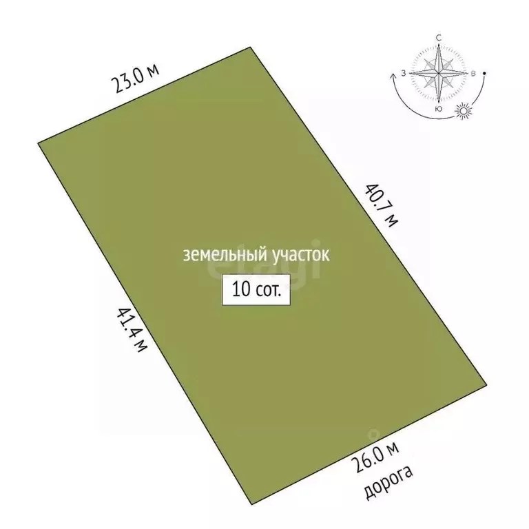 Участок в Мордовия, с. Лямбирь ул. Мира (10.0 сот.) - Фото 0