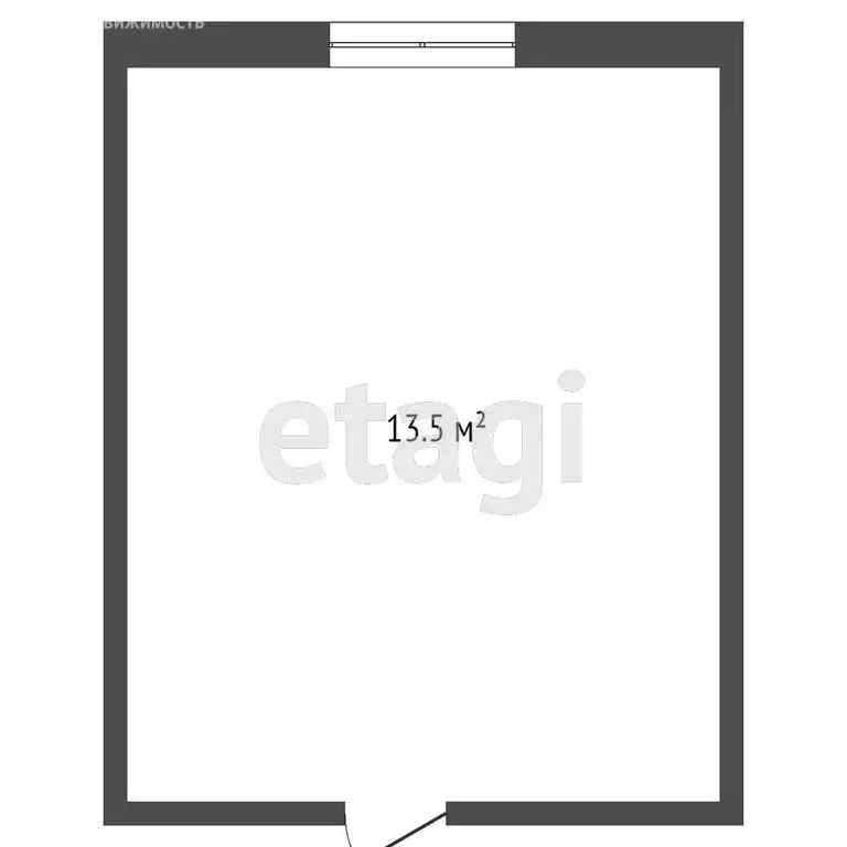 1к в -комнатной квартире (13.3 м) - Фото 1