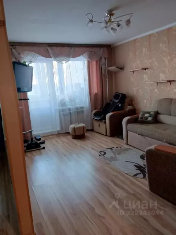1-к кв. Пермский край, Верещагино Октябрьская ул., 68 (38.4 м) - Фото 1