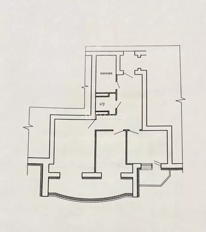 2-к кв. Пензенская область, Пенза Ладожская ул., 158 (72.6 м) - Фото 2