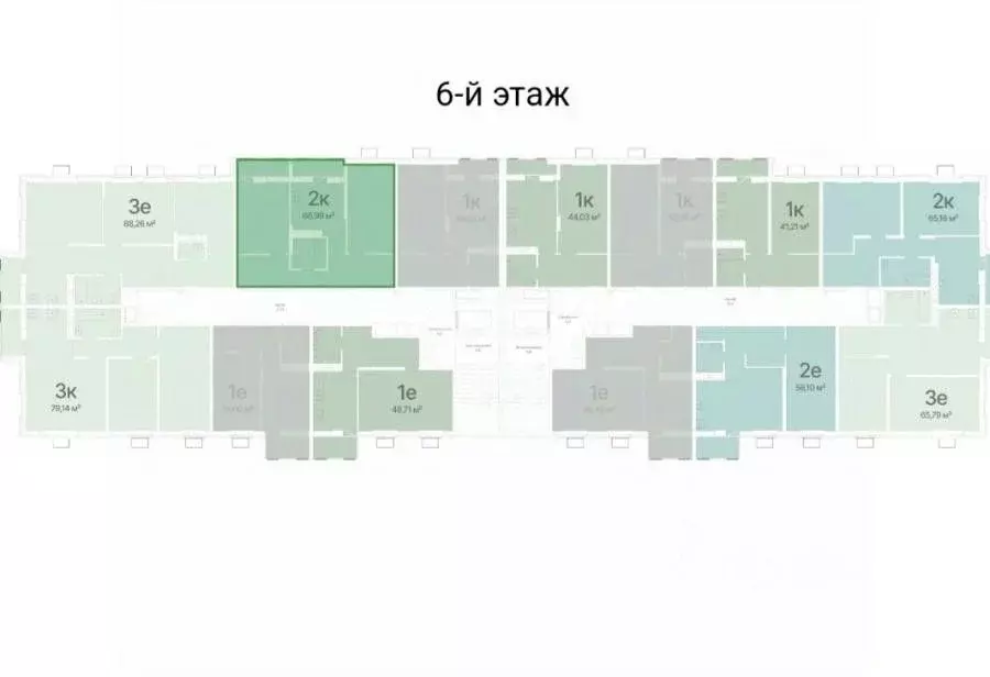 2-к кв. Воронежская область, с. Новая Усмань ул. Ленина, 312А (67.0 м) - Фото 2