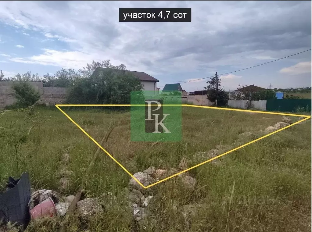 Участок в Севастополь Селена СНТ, 244 (4.7 сот.) - Фото 2