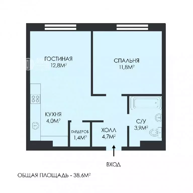Продается 2-комнатная квартира - Фото 1