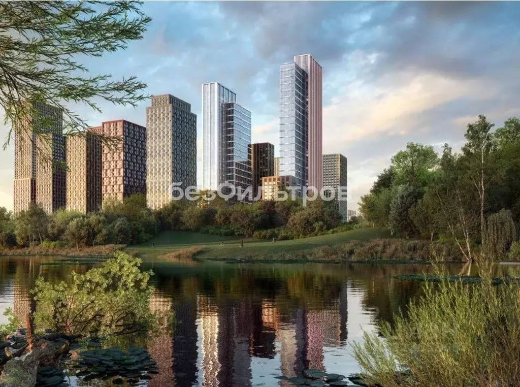 Студия Москва ул. Борисовские Пруды, 1 (25.4 м) - Фото 2