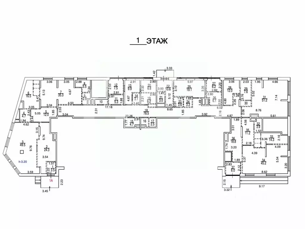 Помещение свободного назначения в Москва бул. Яна Райниса, 4К3 (505 м) - Фото 2