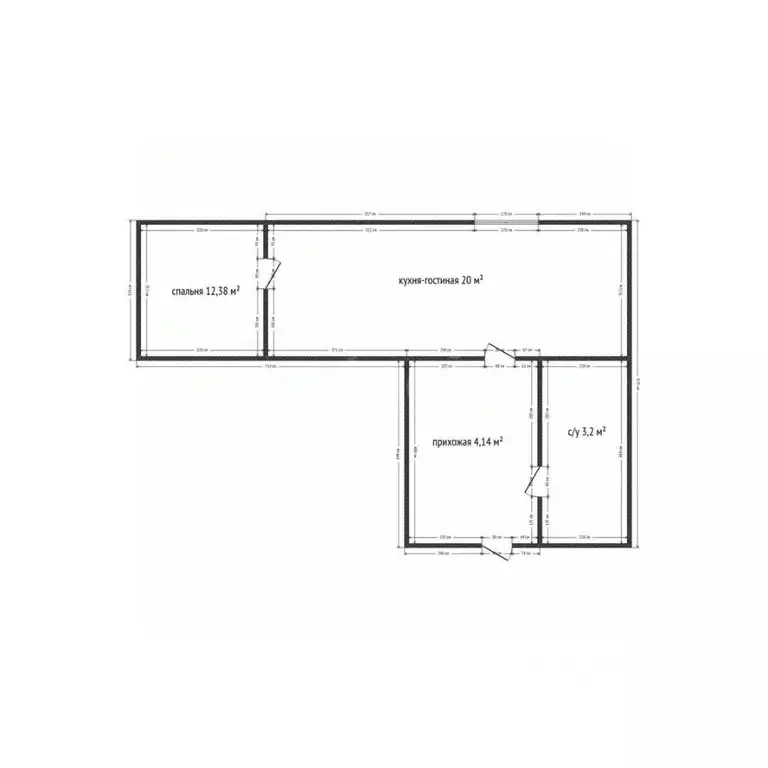 Студия Дагестан, Махачкала ул. Времена Года, 9к1 (44.0 м) - Фото 2