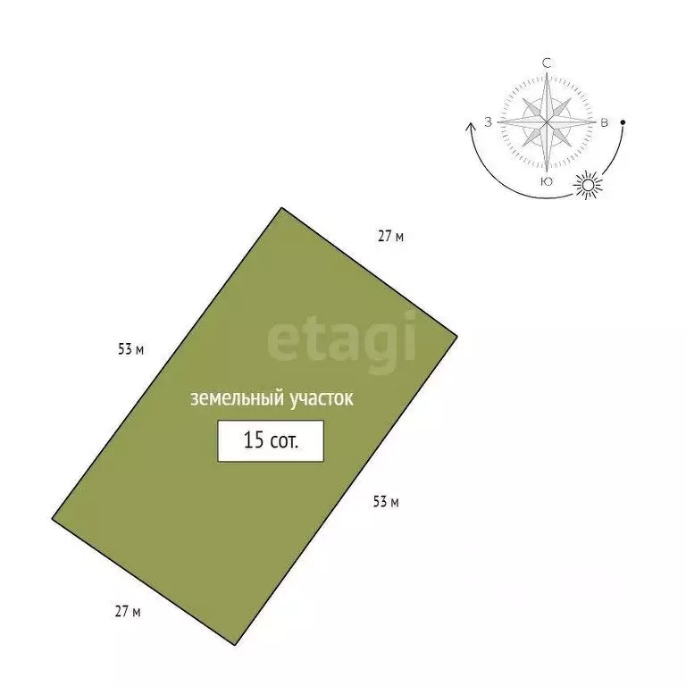 Участок в Красноярский край, Сосновоборский муниципальный округ, с. ... - Фото 2