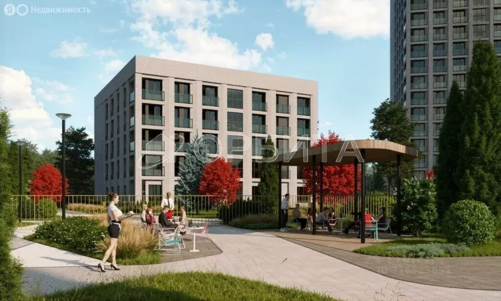 1-комнатная квартира: Тюмень, микрорайон Лесобаза, жилой комплекс ... - Фото 2